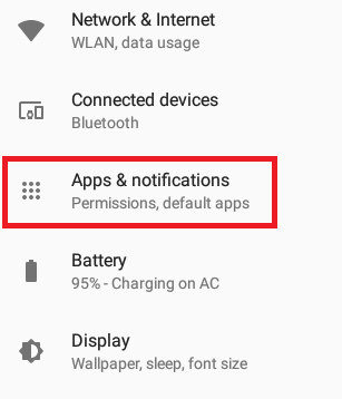 Apps and Notifications