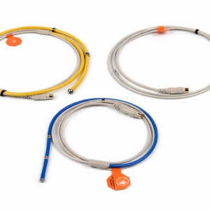 Set of three esophageal probes for ECG and temperature (Part PET468)