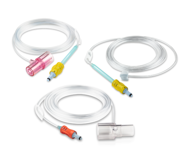 Masimo ISA CO2 Sidestream NomoLine LH Adult/Pediatric Airway Adapter Set, pack of 5 (Part C3814-5)