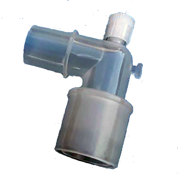 Vmed CO2 sidestream “L” airway adapter (Part CSM14A-5) pack of 5
